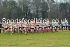 Girls under-13s Northern Cross Country Champs., Camp Hill Estate, Kirklington.  Photo: David T. Hewitson/Sports for All Pics